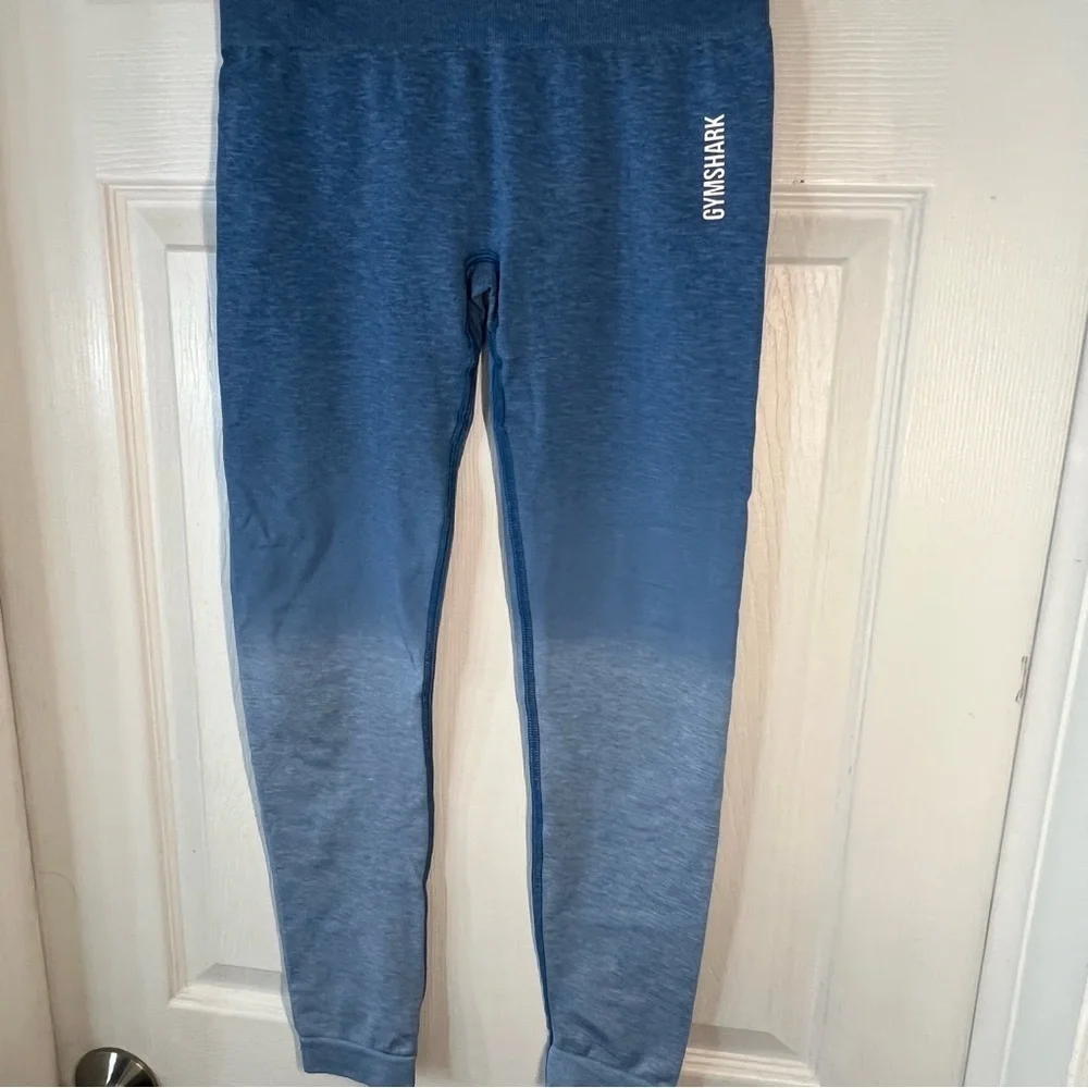 Gymshark Adapt Seamless Blue Ombré Leggings Size‎ XS #5